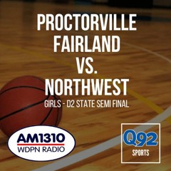 Proctorville Fairland vs. Northwest 3/9/23 (Girls) State Semi