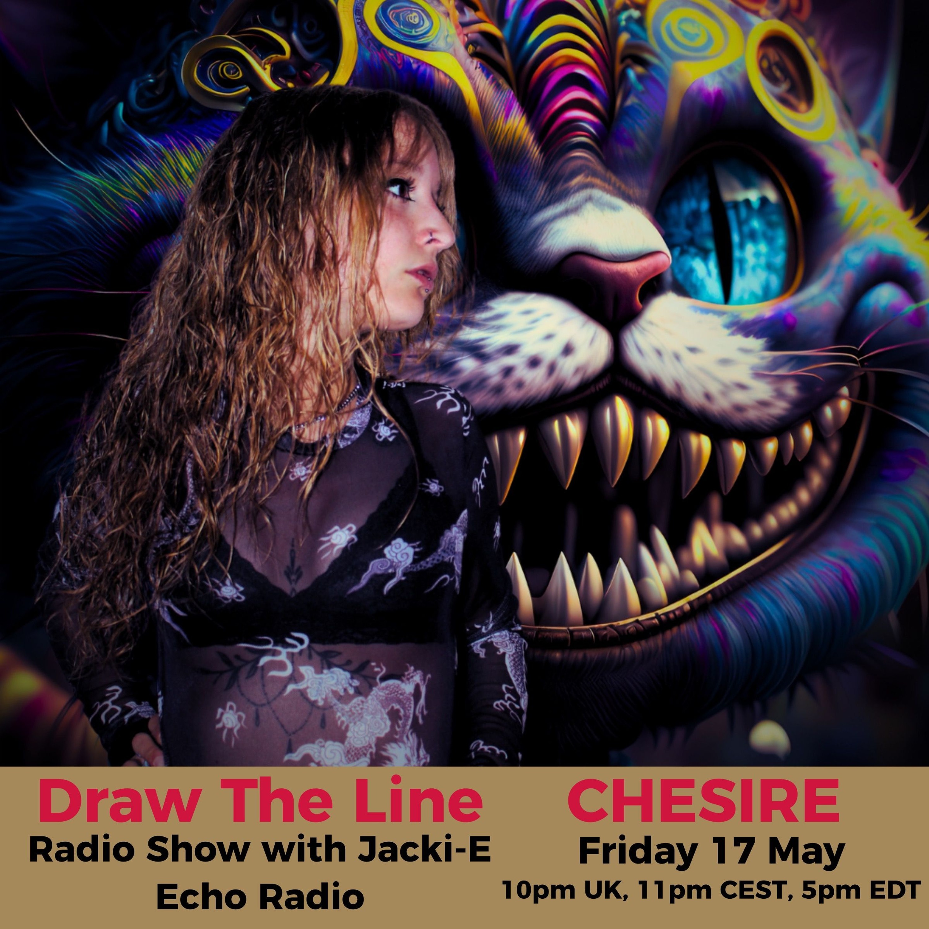 Jacki-E and Draw The Line Radio Show