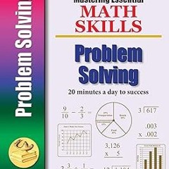 !* Mastering Essential Math Skills Problem Solving (Mastering Essential Math Skills): Mastering