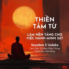 Sách nói: Thiền tâm từ làm nền tảng cho việc hành minh sát