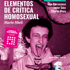 Presentación del libro Elementos de crítica homosexual