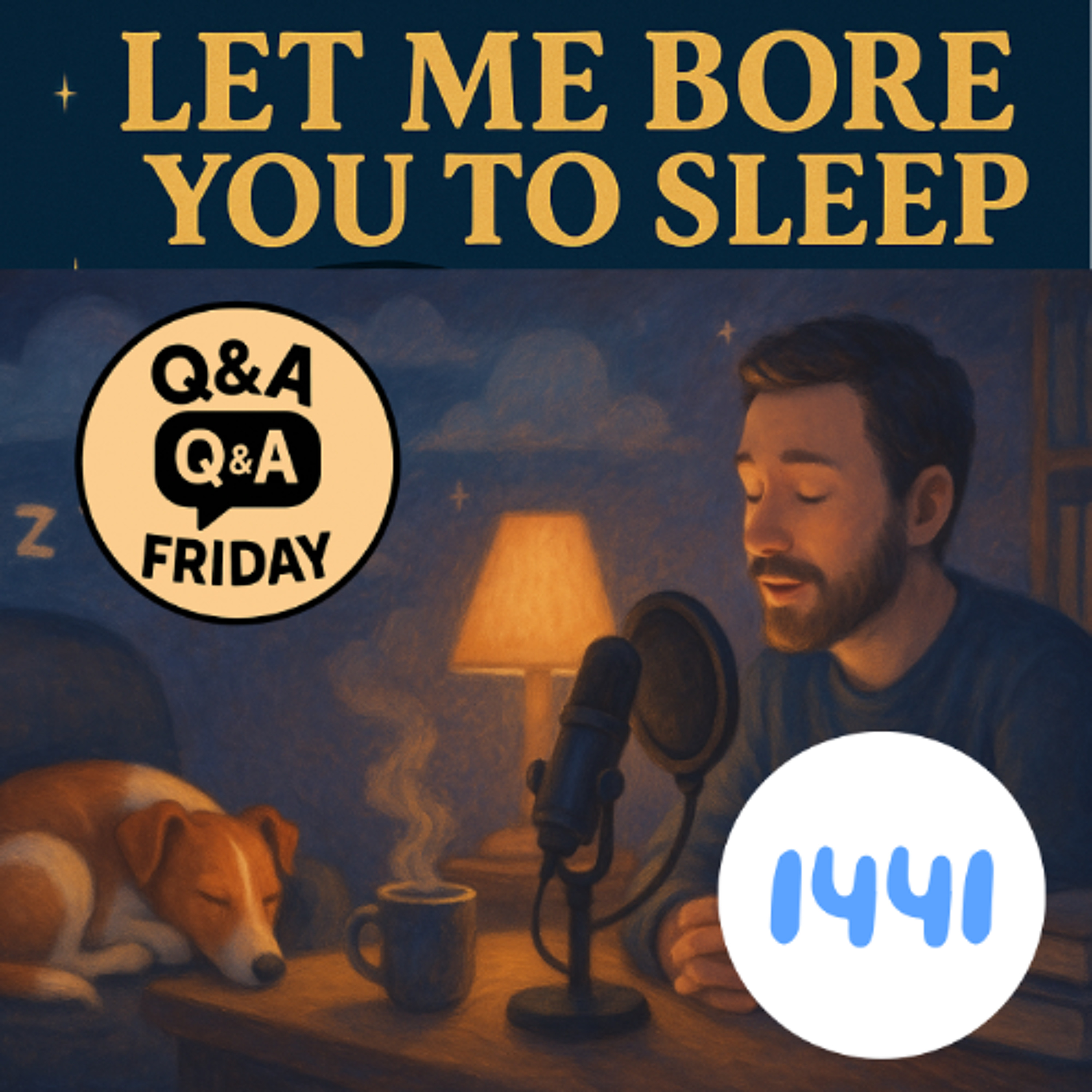 (no music) (10 hours) #1441 Q&A Friday - Let me bore you to sleep