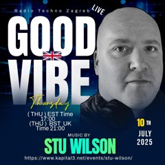 #371 July'25 Kapital3 Radio Techno Zagreb Melodic Techno @djstuwilson
