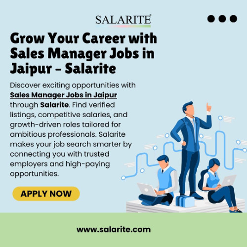 How to Land Sales Manager Jobs in Jaipur Quickly.
