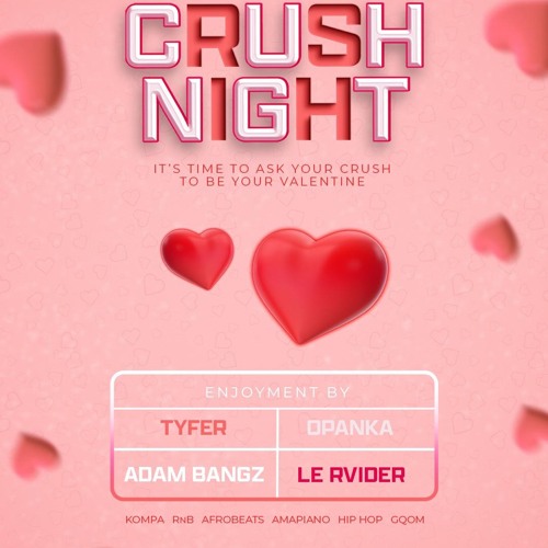 Crush Night I Live AudioI  POWER WARM UP AFROBEATS mixed by @LE.RVIDER hosted by @DJ_Opanka
