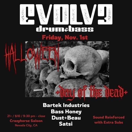EVOLV3 DRUM N BASS LIVE- HALLOWEEN