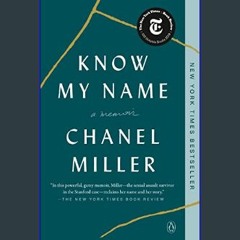 Read eBook [PDF] ✨ Know My Name: A Memoir     Kindle Edition get [PDF]