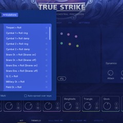 Hallway, percussion only (ProjectSAM)