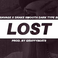 "LOST" 21 Savage X Drake Smooth Dark Type Beat 2023 | Prod. GrxffyBeats