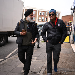 Walking pedagogies in Southall: Dr Gurnam Singh and Rahul Patel