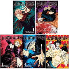 GET KINDLE 📧 Jujutsu Kaisen Series Vol 1-5 Books Collection Set By Gege Akutami by