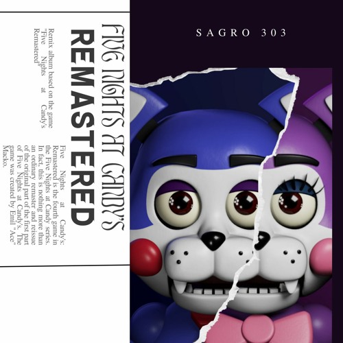 I created covers for the Five Nights at Candy's series for the