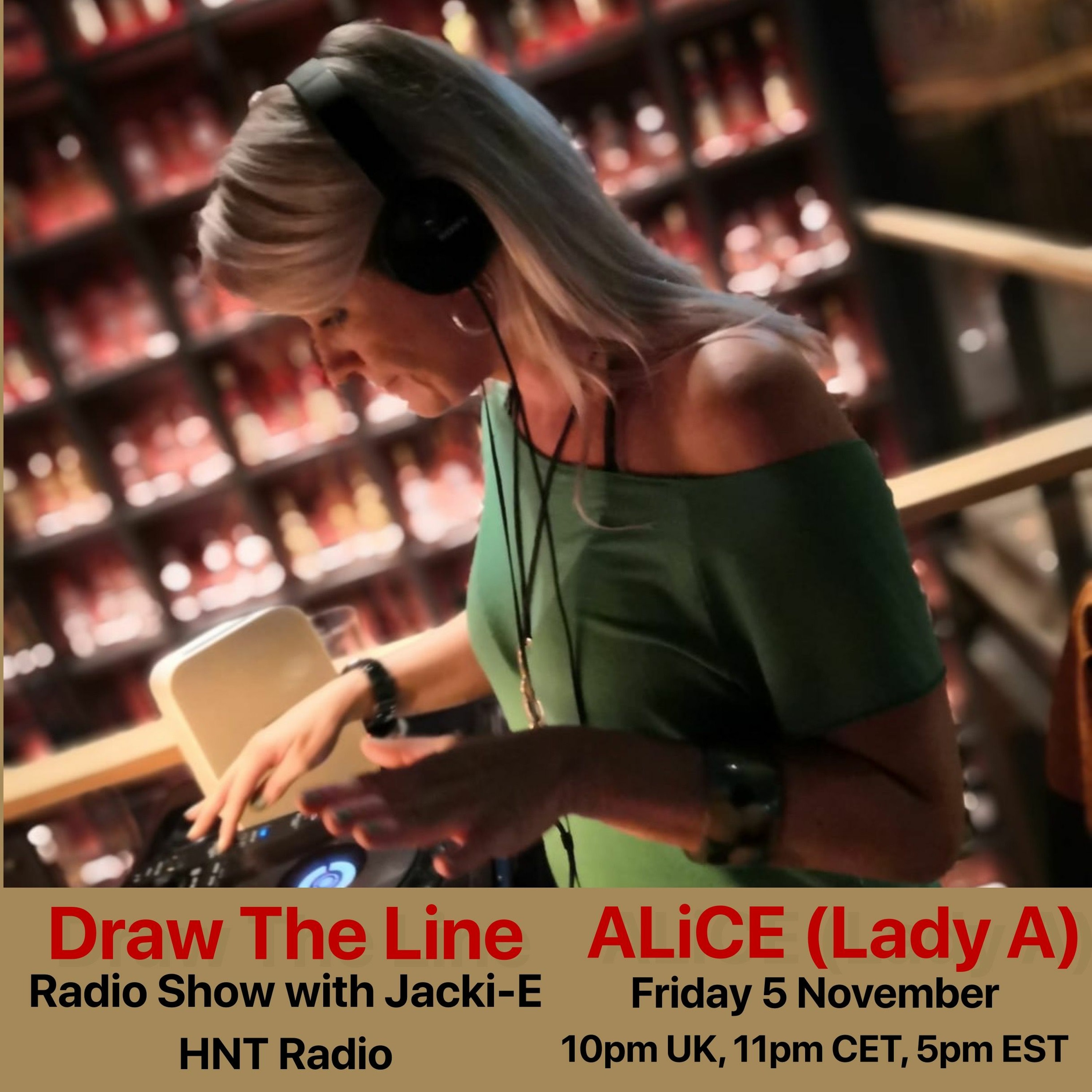 Jacki-E and Draw The Line Radio Show