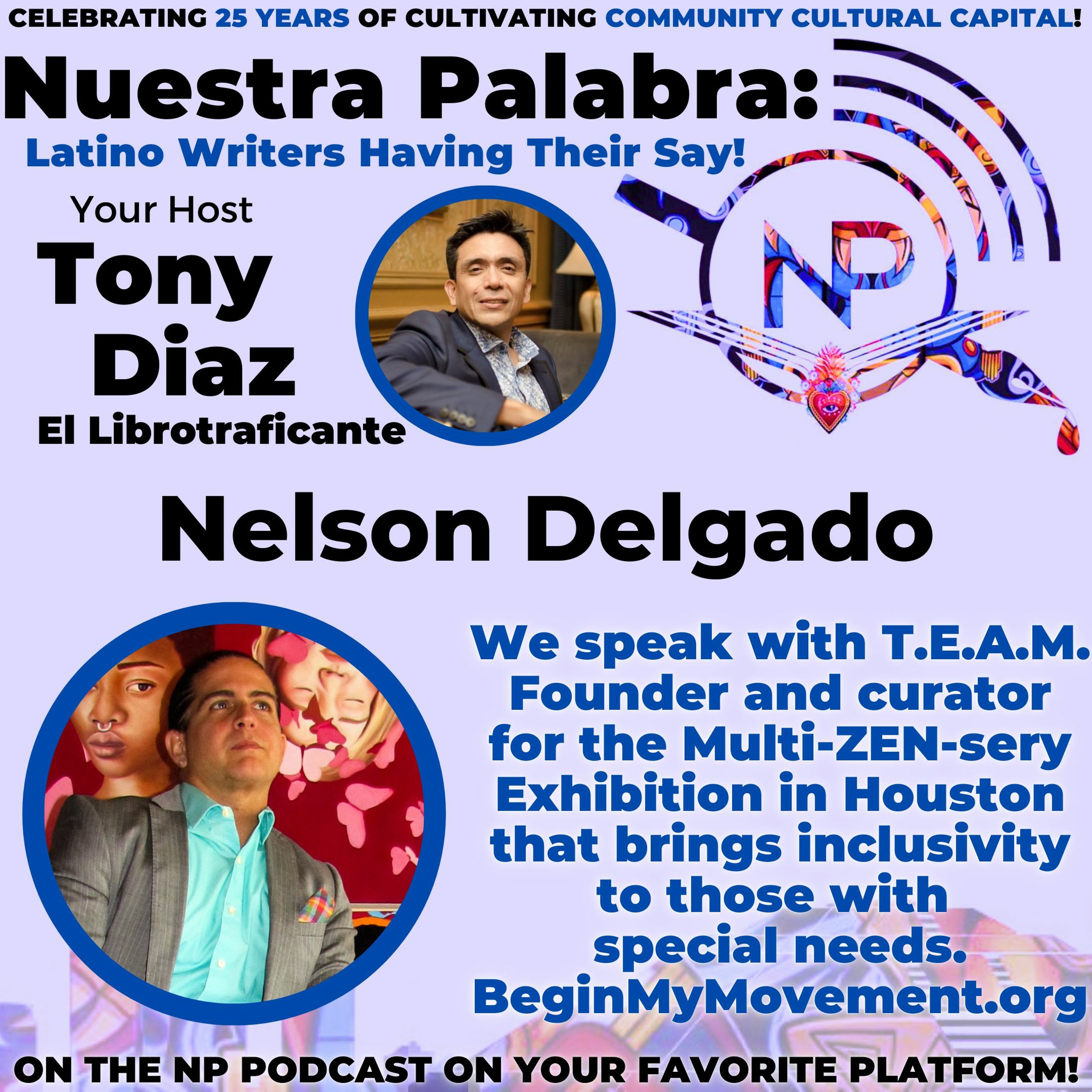 Nuestra Palabra: Latino Writers Have Their Say w/ Tony Diaz