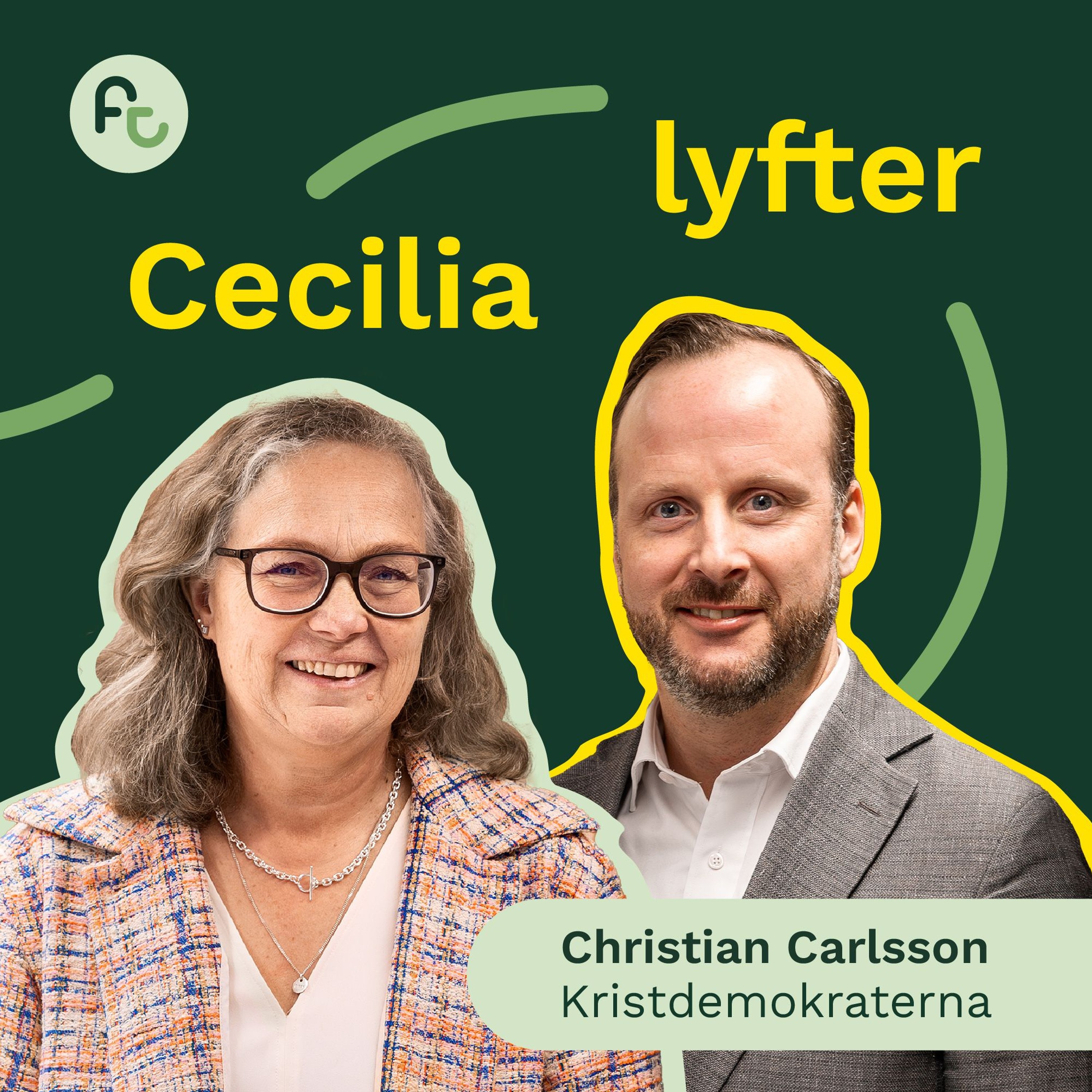 Avsnitt 2. Cecilia lyfter – TEMA POLITIK – Christian Carlsson, Kristdemokraterna episode artwork