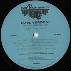 SAR02 / Dj M. Verbeni - Pump The Voice