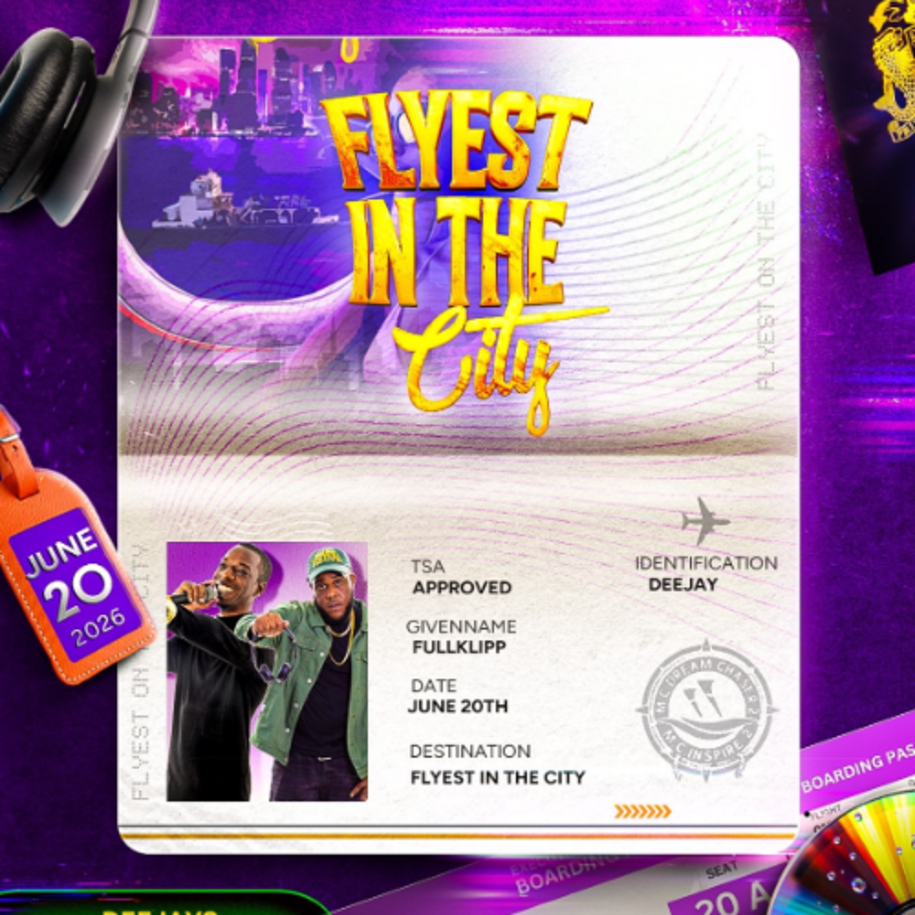 LIVE @ FLYEST IN THE CITY