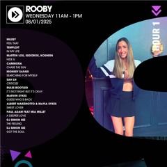 15/01/2025 Live on Select Radio 004 - Wednesdays 11am-1pm - ROOBY
