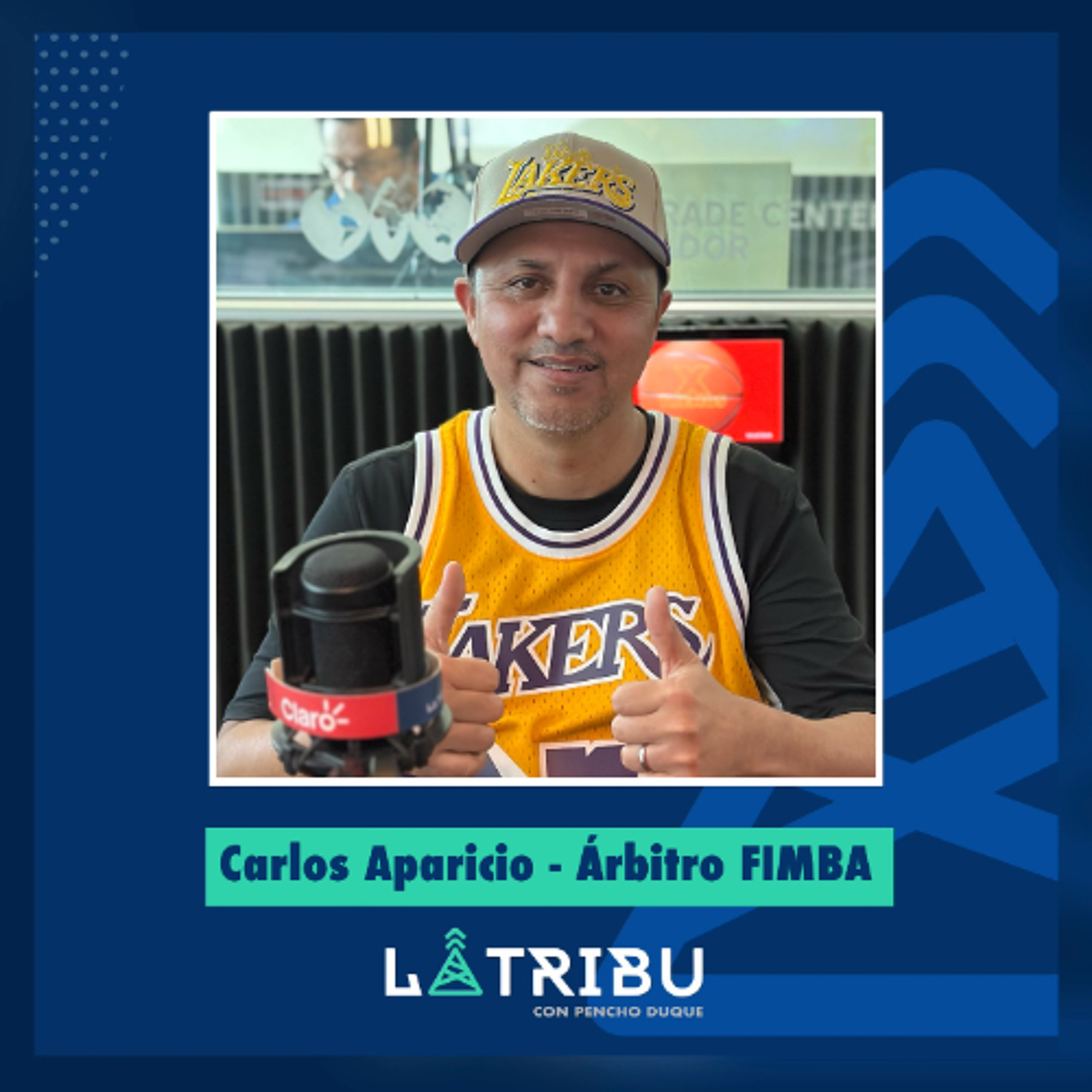 Carlos Aparicio - Árbitro FIMBA