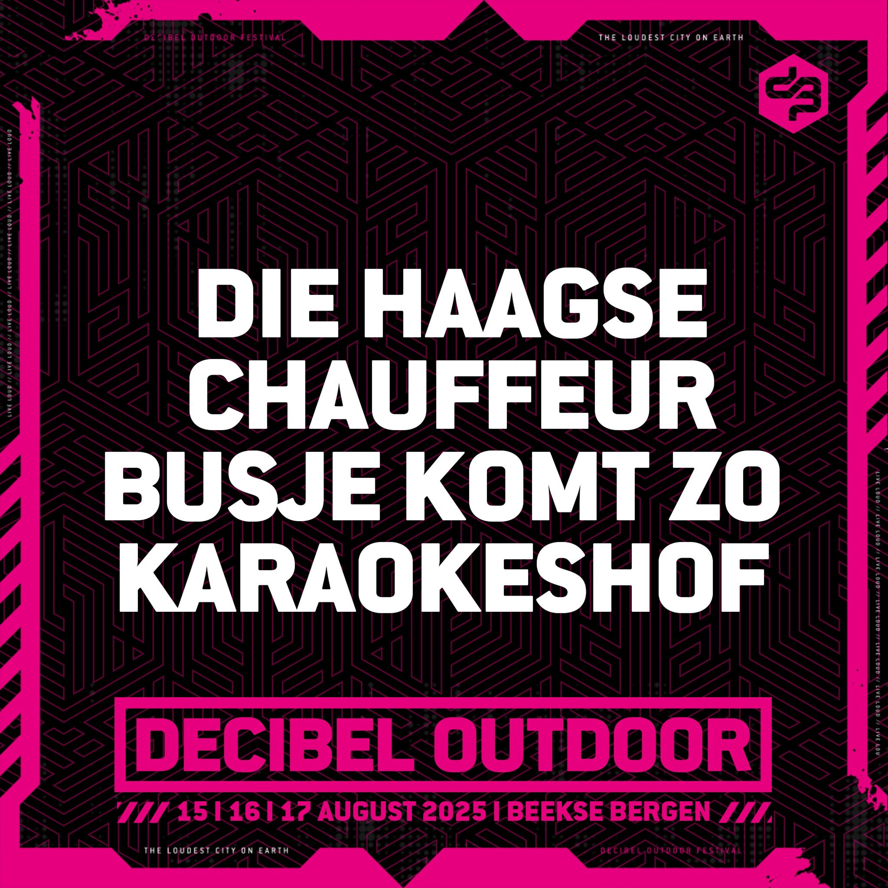 Die Haagse Chauffeur Busje Komt Zo Karaokeshow | Decibel outdoor 2025 | Friday | Partystyle episode artwork
