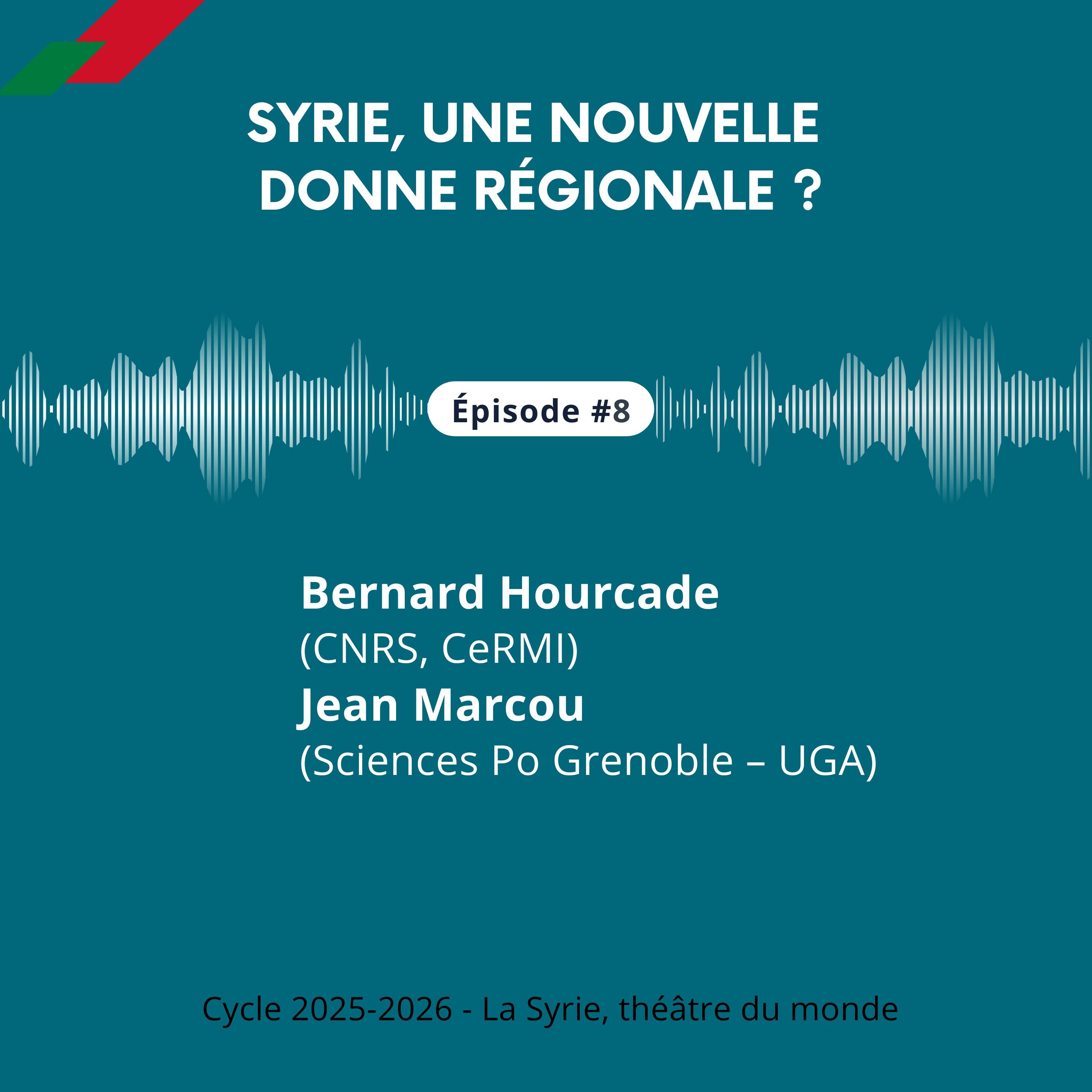 Syrie, une nouvelle donne régionale ? / B. Hourcade & J. Marcou