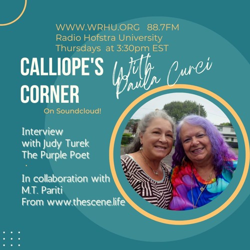Interview with Judy Turek "The Purple Poet" About the Flash Mob Poetry Circle