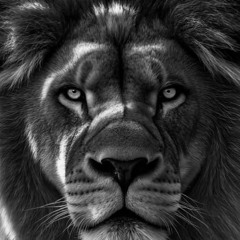 "A LION'S STARE"
