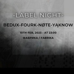 Fourk Records. -Label Night- Fourk set