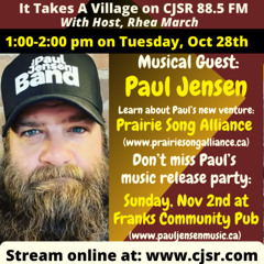 Paul Jensen Live on ITAV