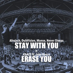 Afrojack, DubVision, Manse, Never Sleeps vs. KAAZE - Stay With You / Erase You
