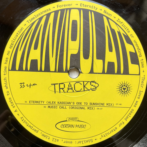 Manipulate - Eternity (Alex Kassian's Ode To Sunshine Mix)