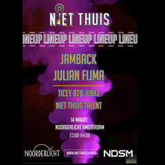 DJ Scuba (NL) Niet Thuis Talent DJ Contest