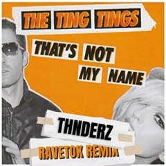 The Ting Tings - Thats Not My Name (THNDERZ RAVETOK Remix)