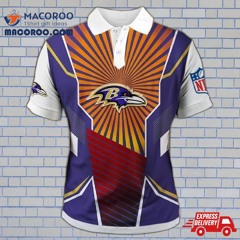 Baltimore Ravens Sunlight Casual Polo Shirt
