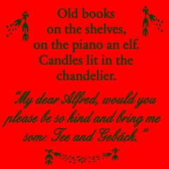 PP "Old books on the shelves, on the piano an elf. Candles lit in the chandelier" Mixtape