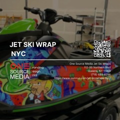 Jet Ski wrap NYC - One Source Media Jet Ski Wraps