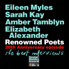 20th Anniversary celebration with renowned poets Eileen Myles, Elizabeth Alexander, Sarah Kay, and Amber Tamblyn