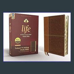 [Read Pdf] 📖 NIV, Life Application Study Bible, Third Edition, Leathersoft, Brown, Red Letter, Thu