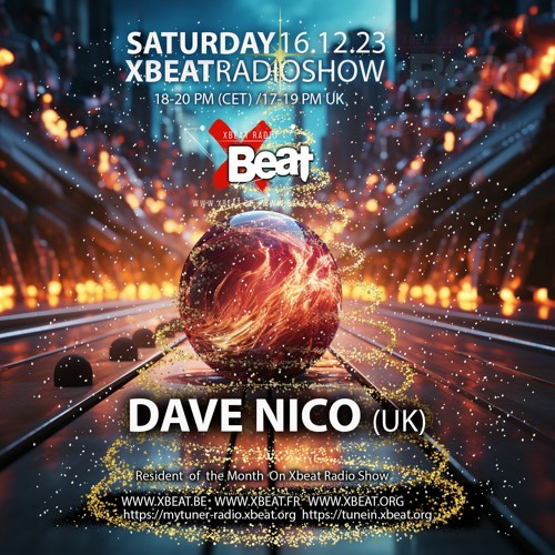 Dave Nico // Uk Show Xmas Dec 2023 On Xbeat Radio Station