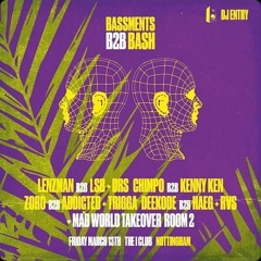 Bassments b2b Bash: DJ Entry - Headroom