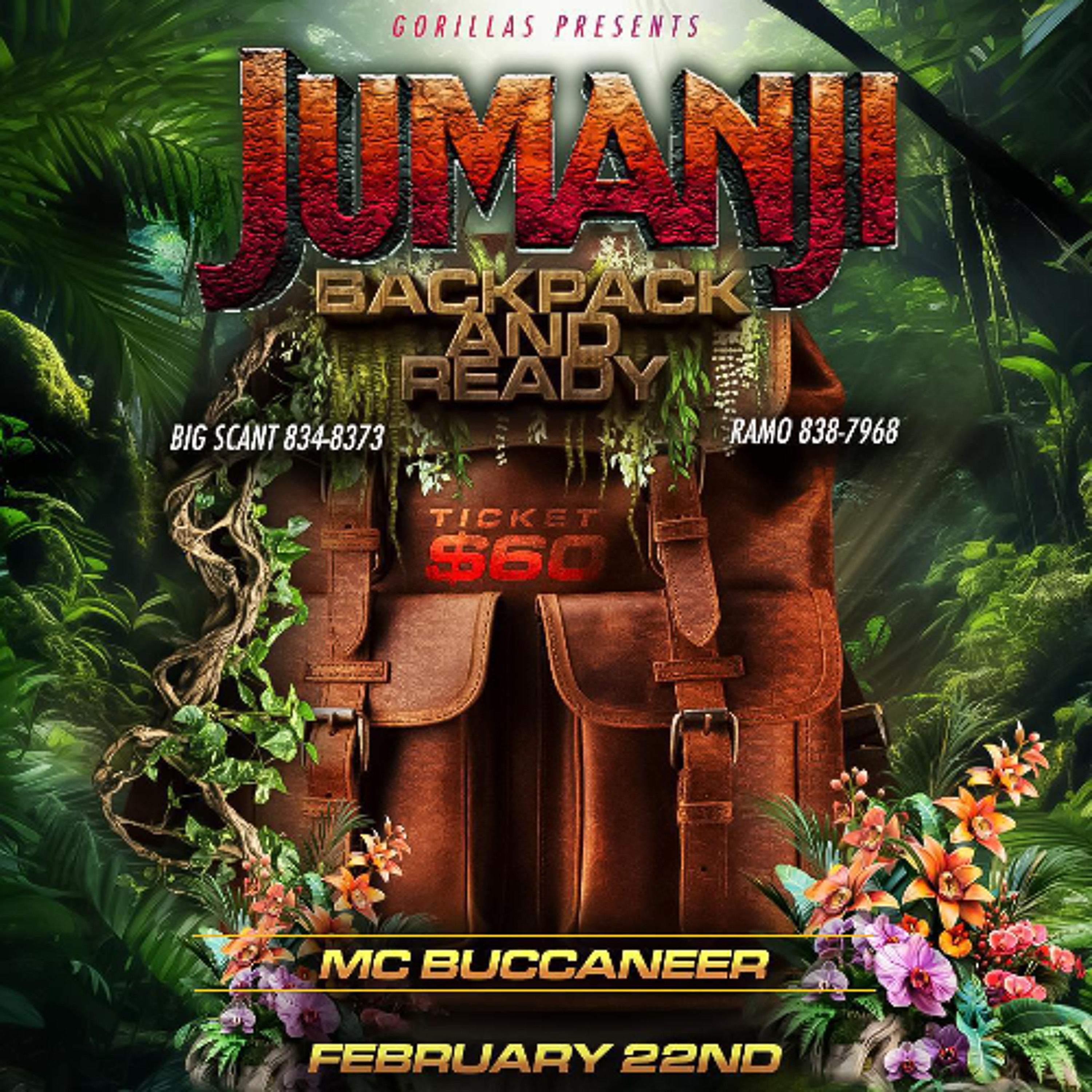 Jumanji 'Back Pack and Ready' Promo Mix