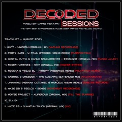 Craig Kennan's Decoded Sessions 004 *AUGUST 2024*