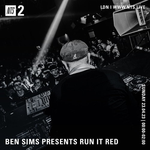 BEN SIMS Pres RUN IT RED 99. April 2023