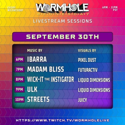 Ibarra Wormhole Wednesday 9 - 30 - 2020