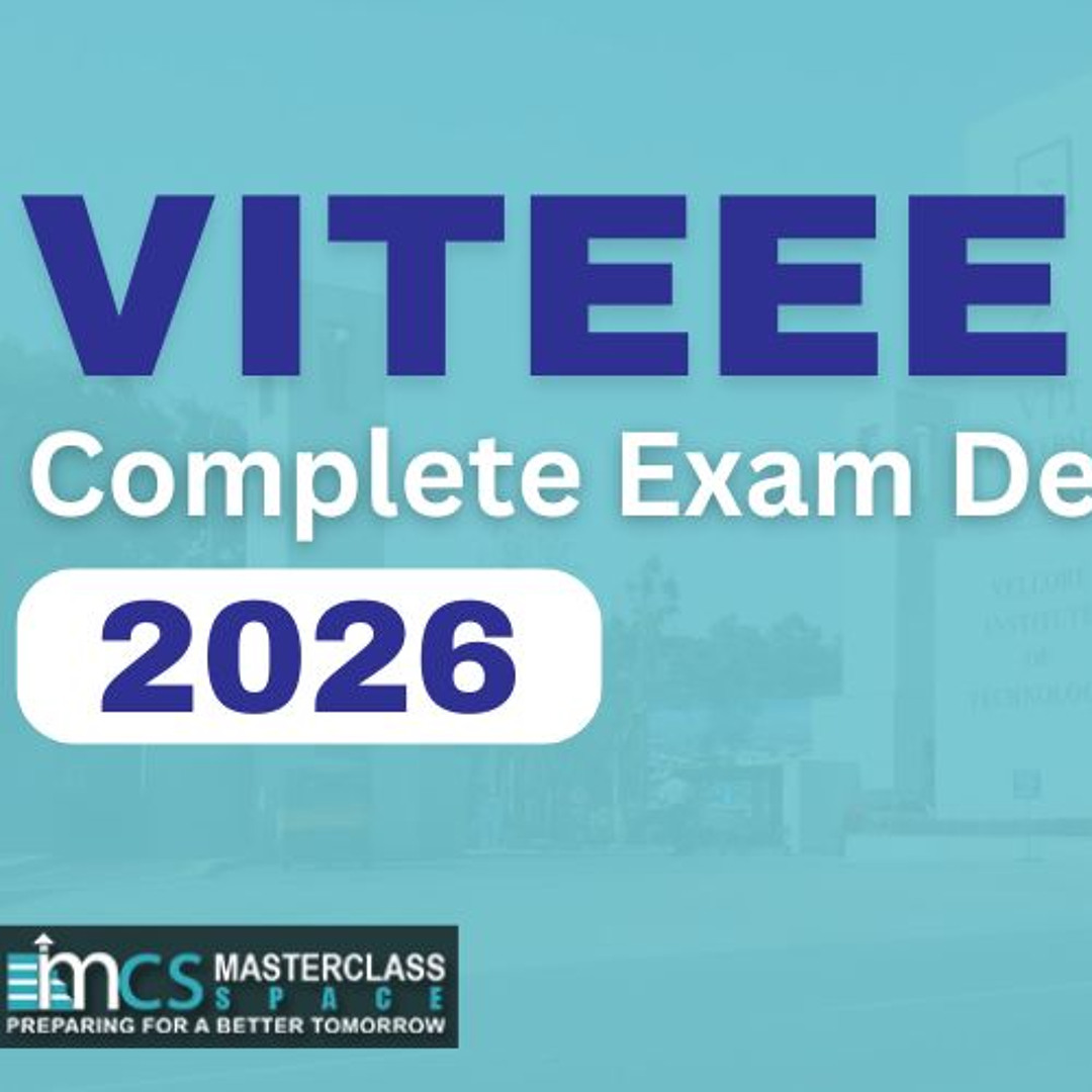 Stream VITEEE 2026 Complete Exam Details by Masterclass Space | Listen ...