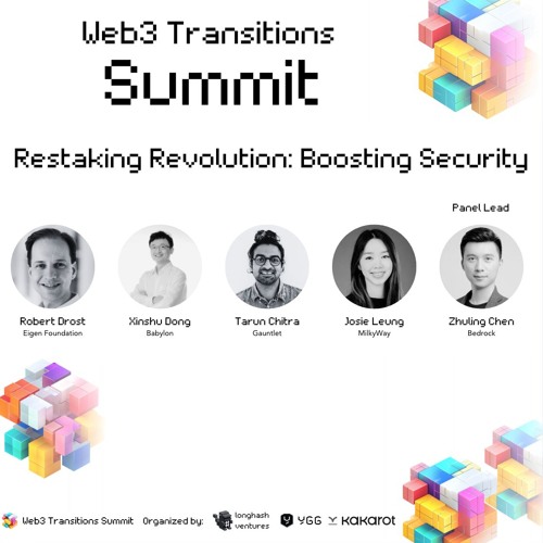 Web3 Transitions Summit 2024 | Restaking Revolution: Boosting Security