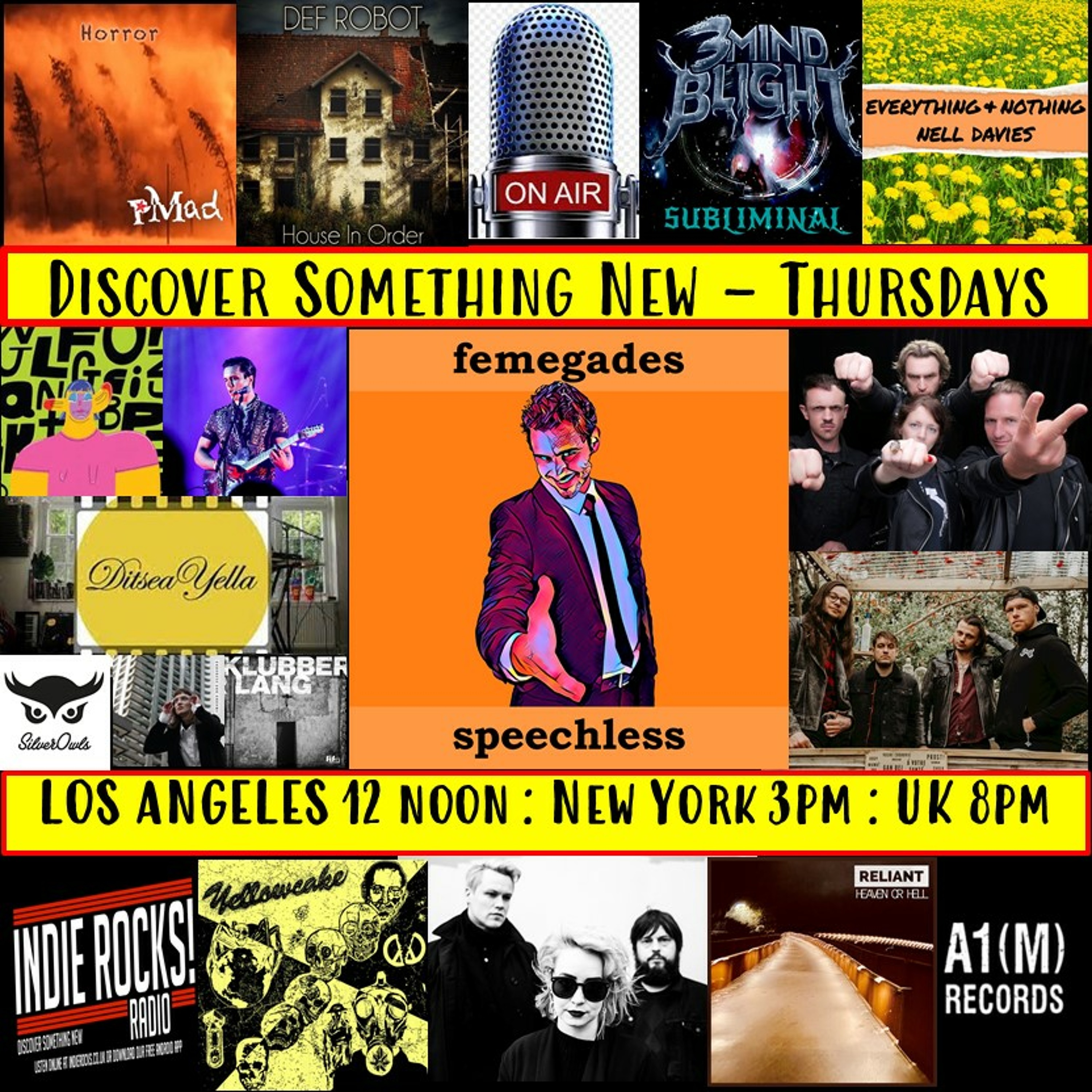 A1M new Music Show - Discover New Music - Indie Rocks Radio