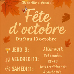 🐌🐌​ FETE D'OCTOBRE ARVILLE 2k25 BY MARTINS'R 🐌🐌 11/10/25