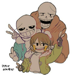 Triple Threat | Wav-Mix [Gaster, Papyrus, Sans, & Chara Vs. Wav]