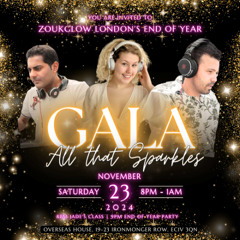 All That Sparkles ✨ Zoukglow London End Of Year Gala - Live Brazilian Zouk Recording 23/11/2024